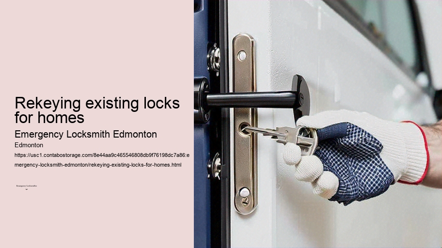 Rekeying existing locks for homes